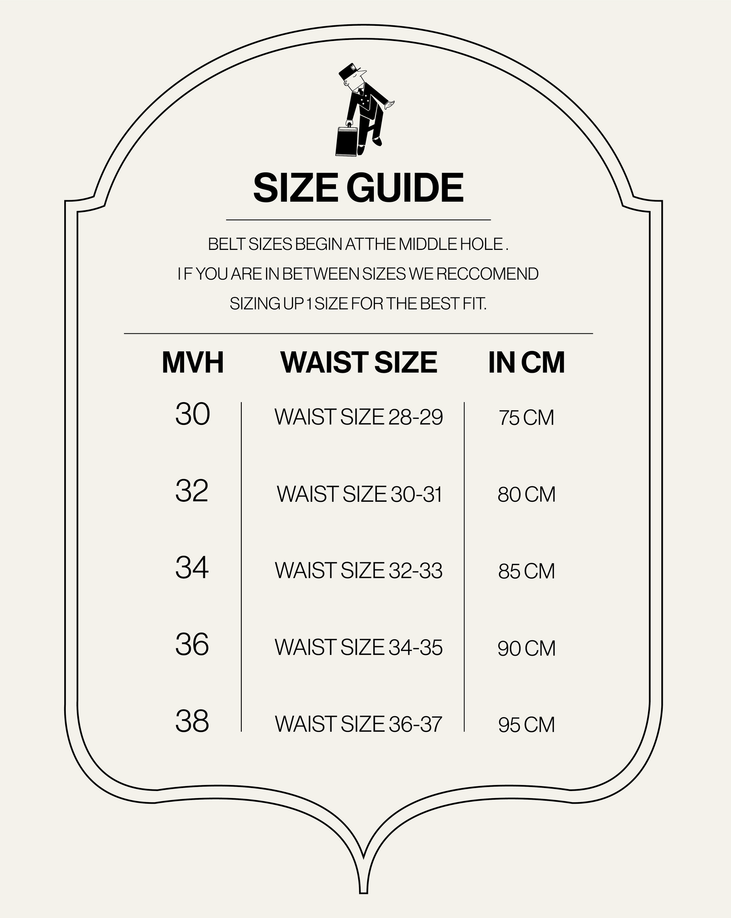 Trouser Belt In Natural