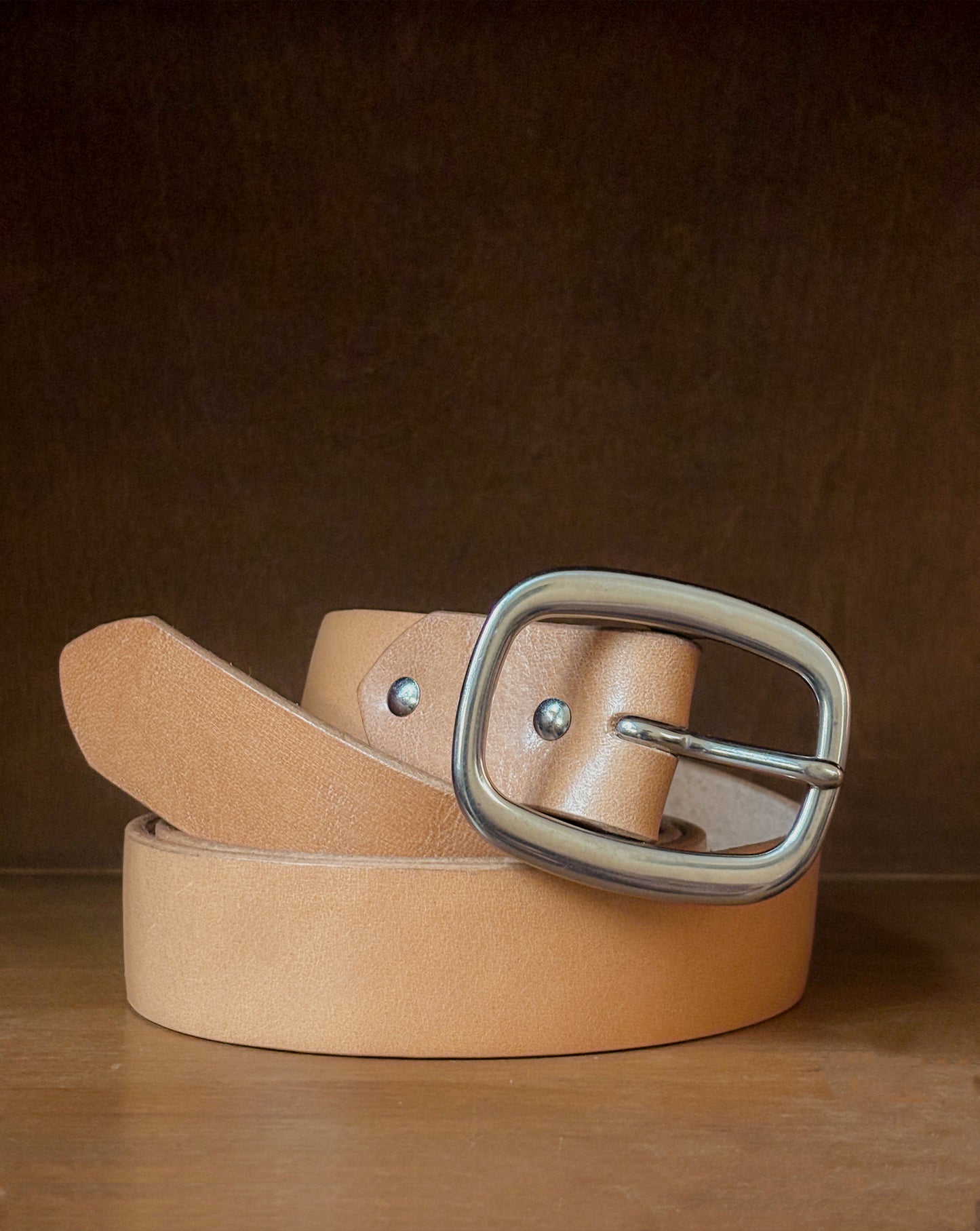 Trouser Belt In Natural