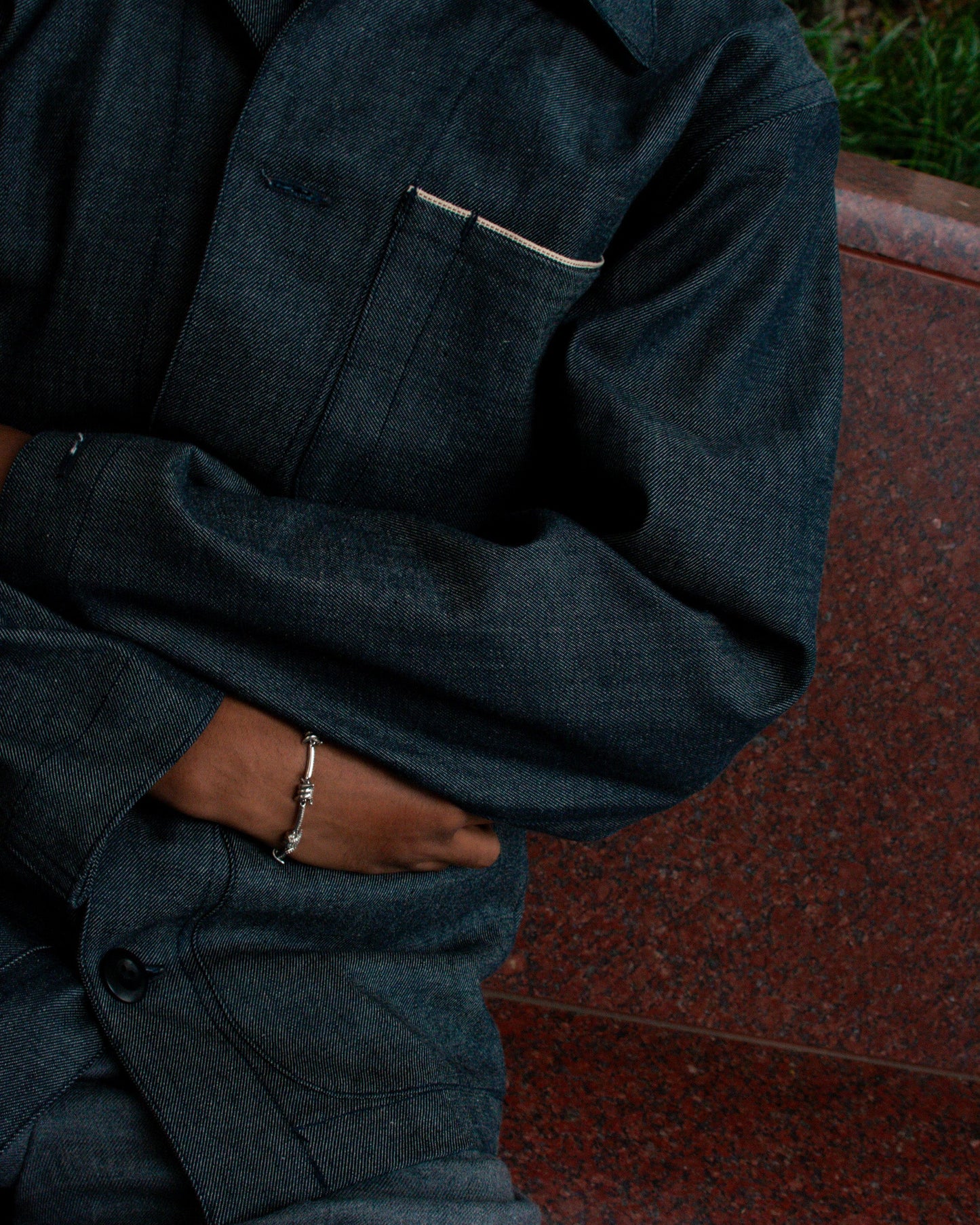 Voyager Chore Coat in Italian Selvedge Denim